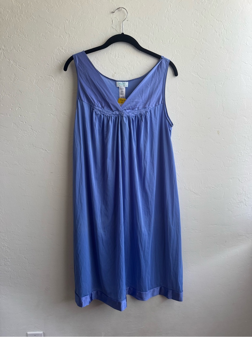 Vanity Fair Periwinkle Sleeveless V-Neck Nightgown